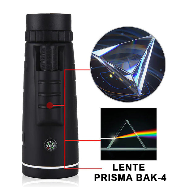 COMPRA 1 y LLEVA 2 - Telescopio Portátil 500x Estrella + Linterna Táctica TitaniumPro (PROMOCIÓN SOLO HASTA HOY)