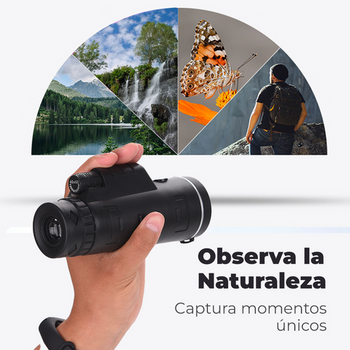 COMPRA 1 y LLEVA 2 - Telescopio Portátil 500x Estrella + Linterna Táctica TitaniumPro (PROMOCIÓN SOLO HASTA HOY)